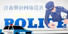 打击整治网络谣言